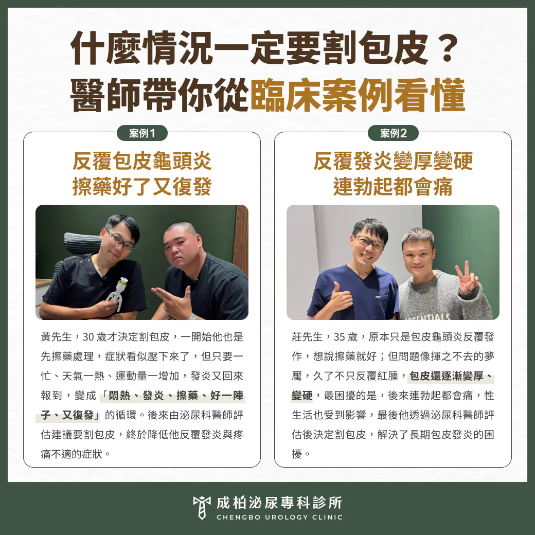 割包皮臨床案例一次看